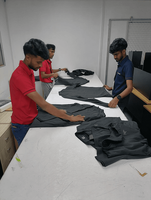 Team presenting final product